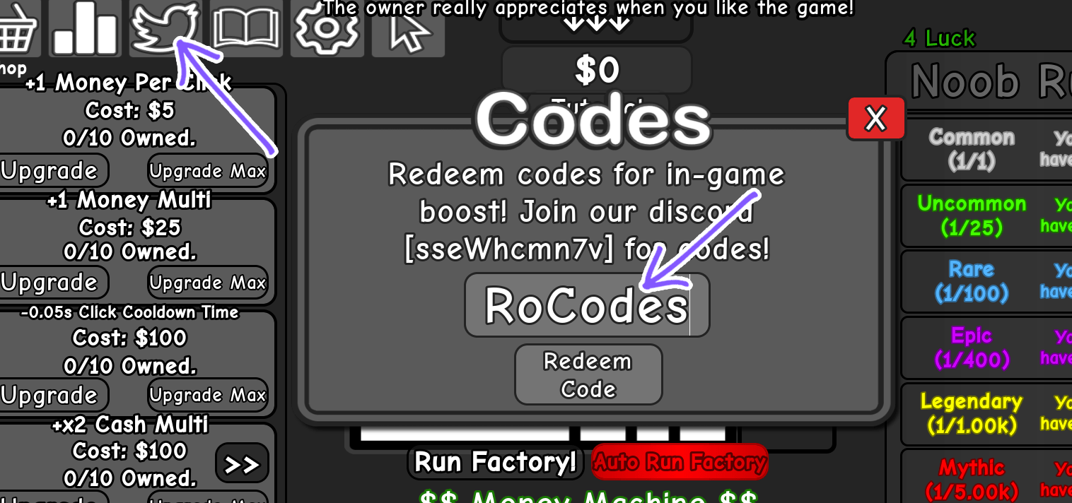 Money Incremental Codes Redeem