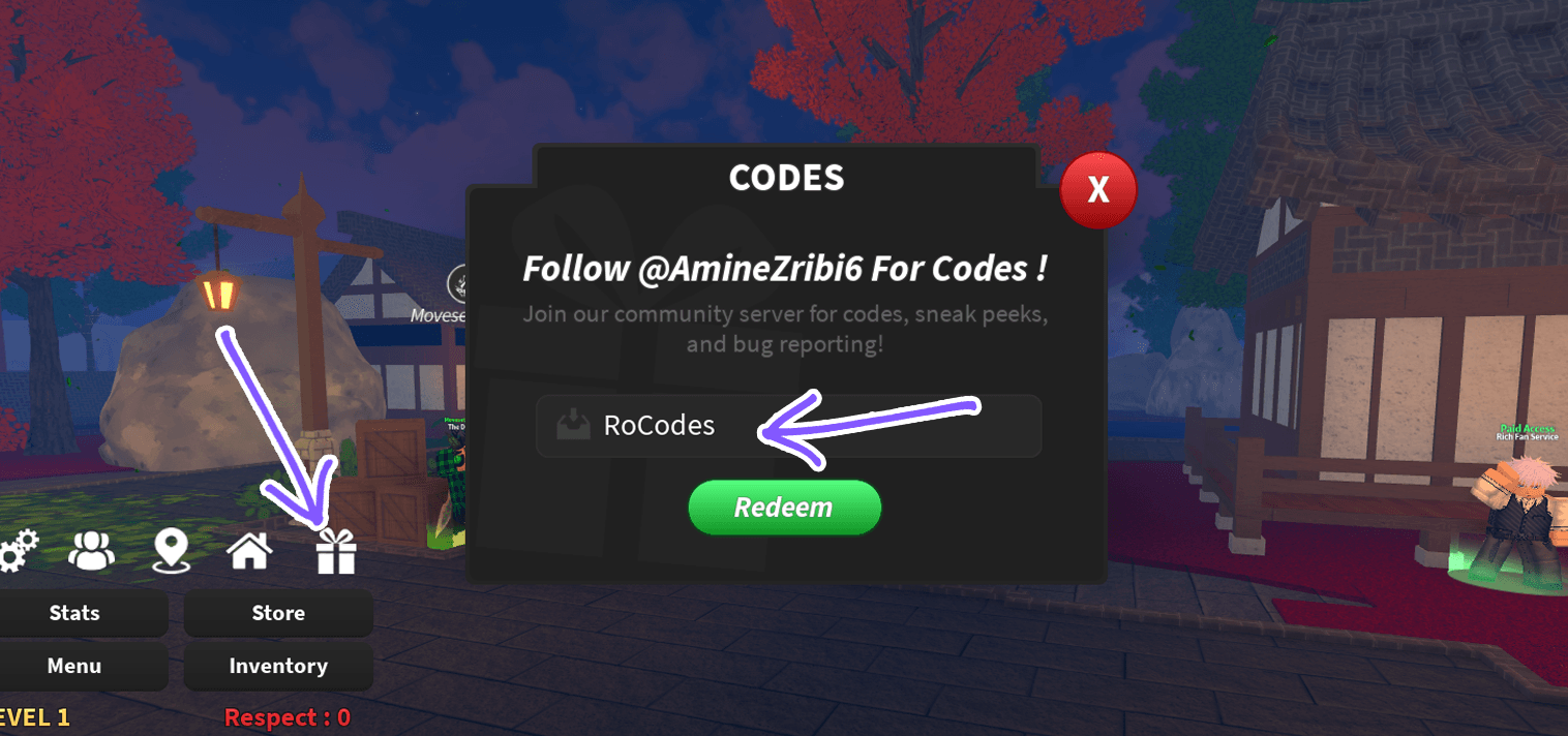 Jujutsu Piece Codes Redeem Roblox