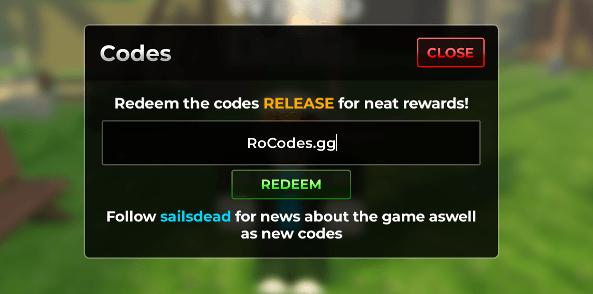 Roblox Dead Sails Codes