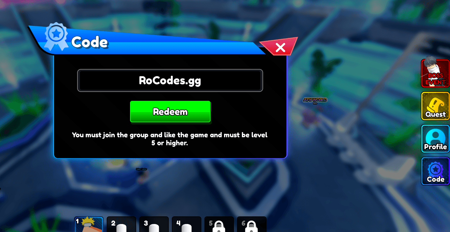 Anime Rangers X Codes Section