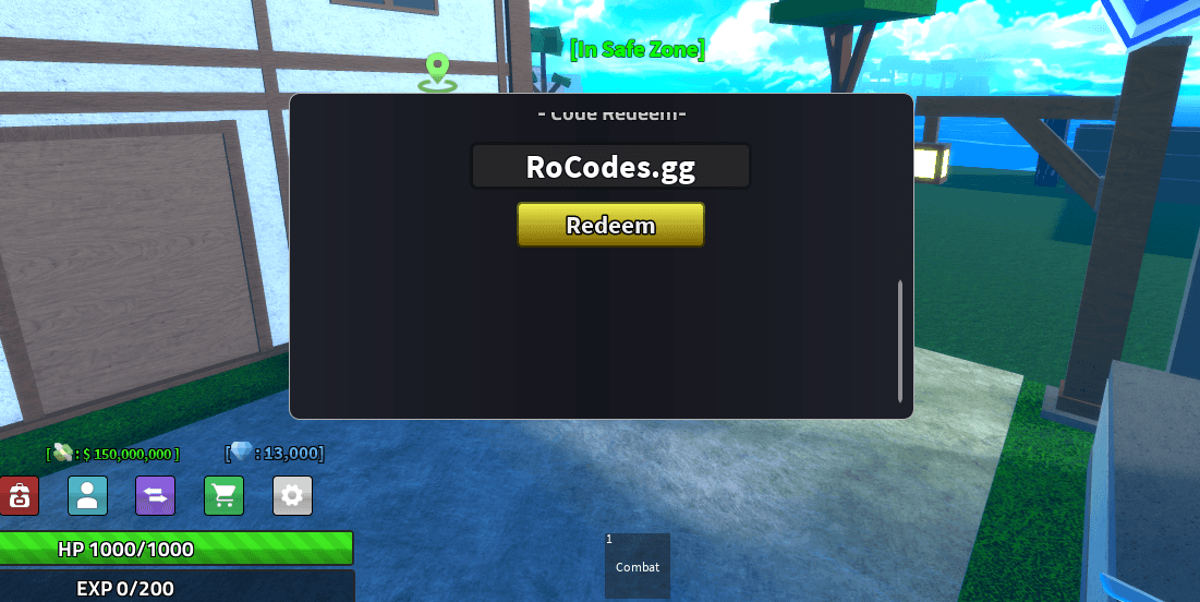 Roblox Zeno Piece Codes section