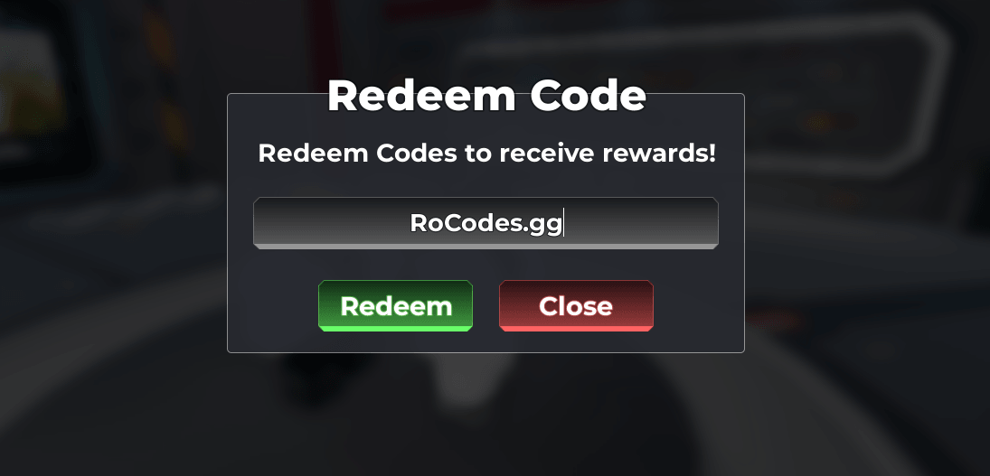 Roblox Sniper Arena codes menu