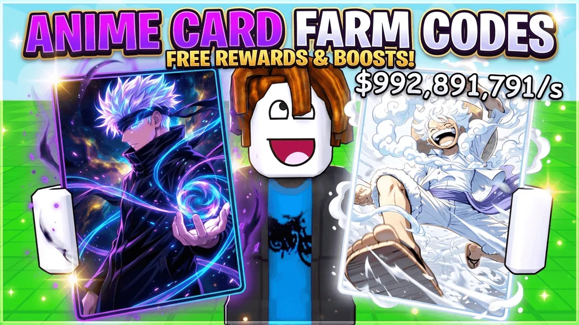Anime Card Farm Codes