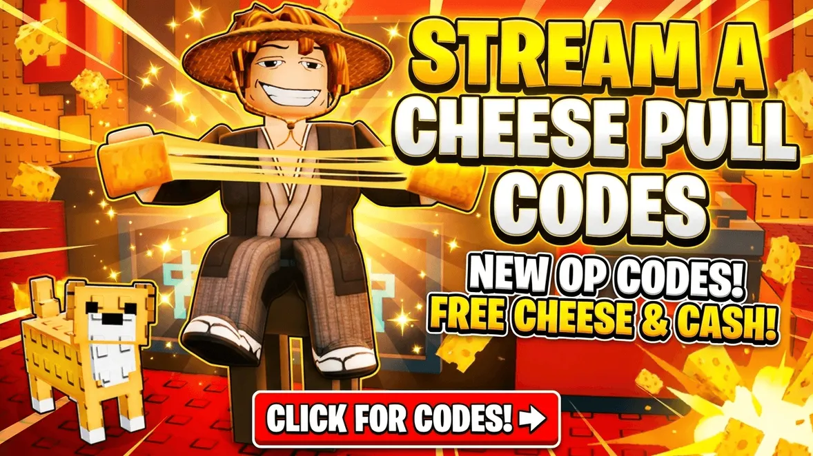 Stream a Cheese Pull Codes