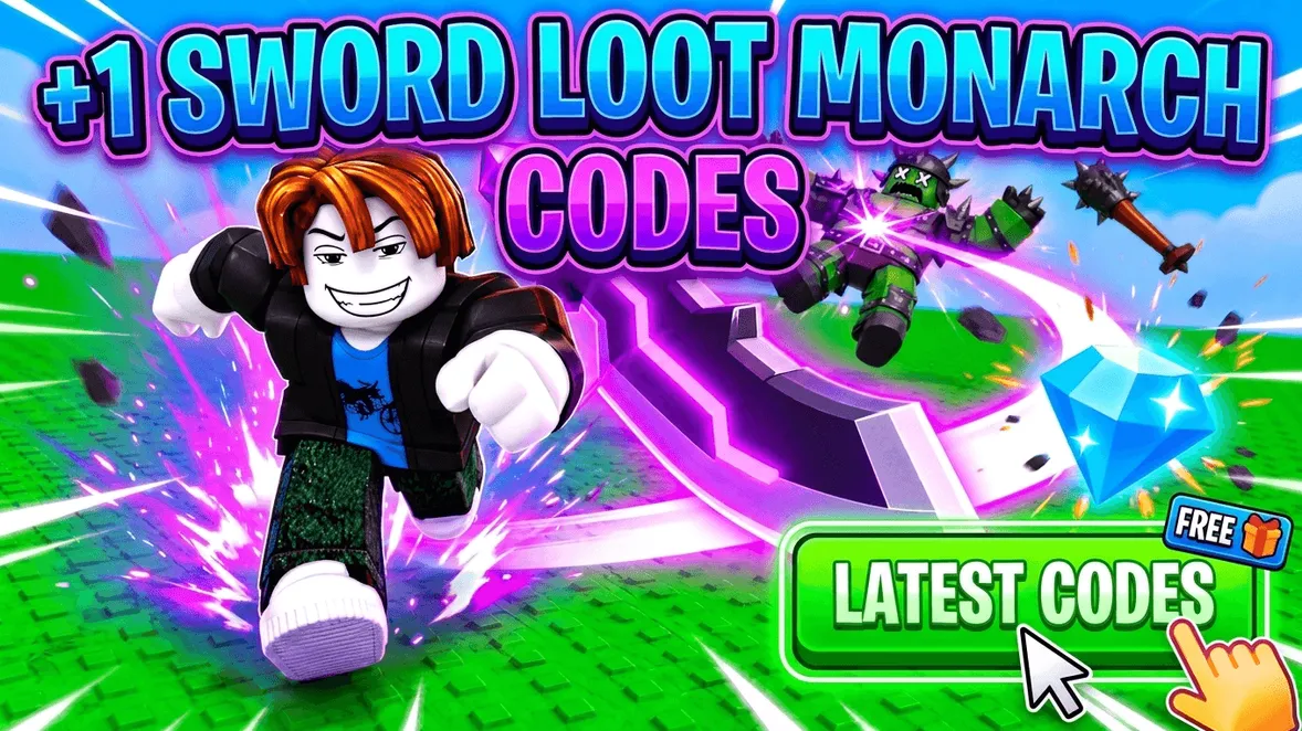+1 Sword Loot Monarch Codes