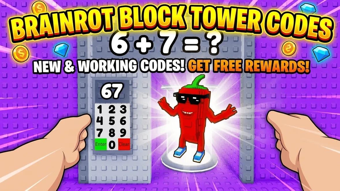 Brainrot Block Tower Codes