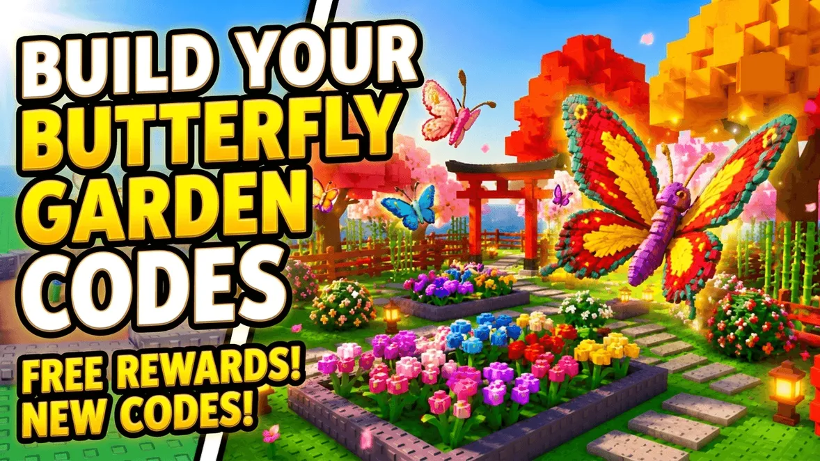 Build Your Butterfly Garden Codes