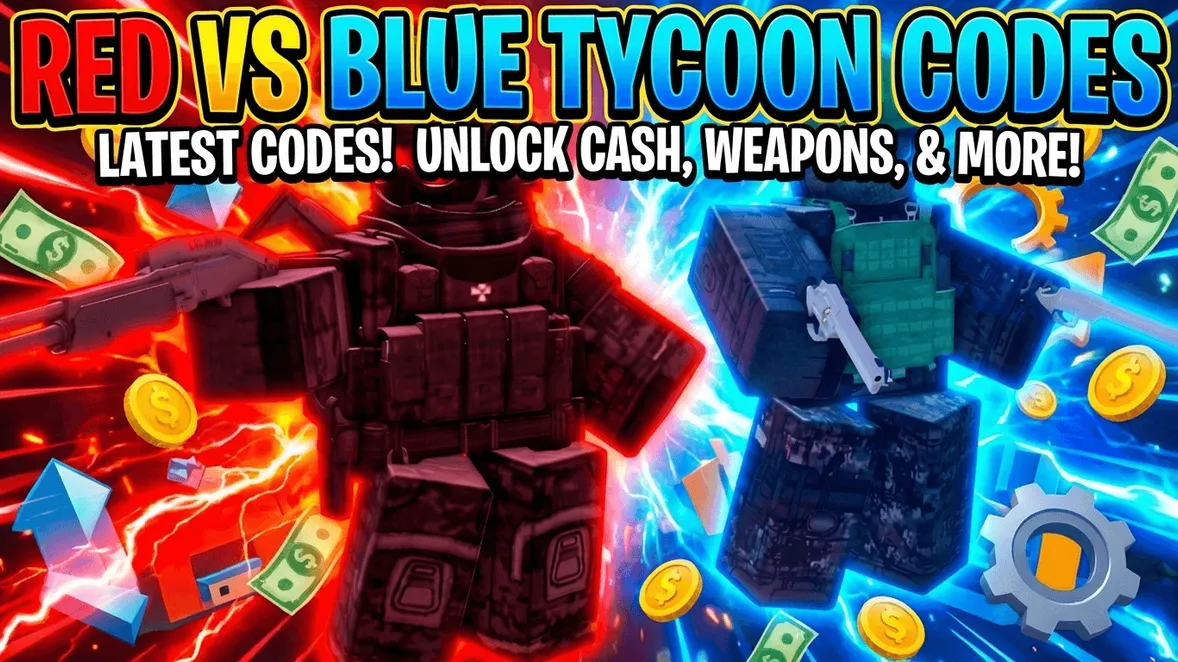 Red VS Blue Tycoon Codes