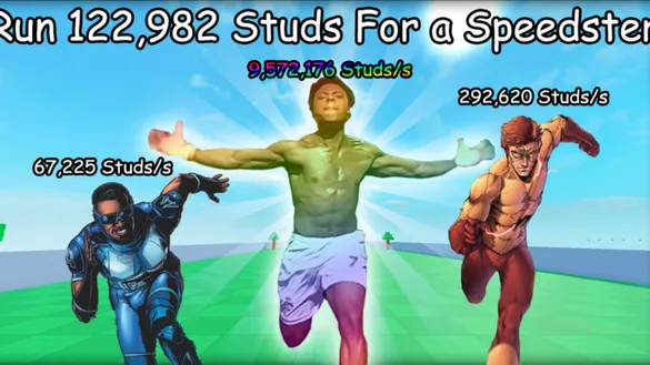 Run 122,958 Studs for a Speedster Codes