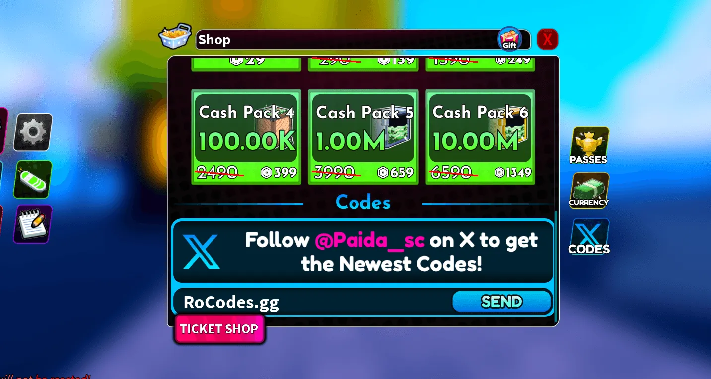 Roblox  Arise Crossover Codes