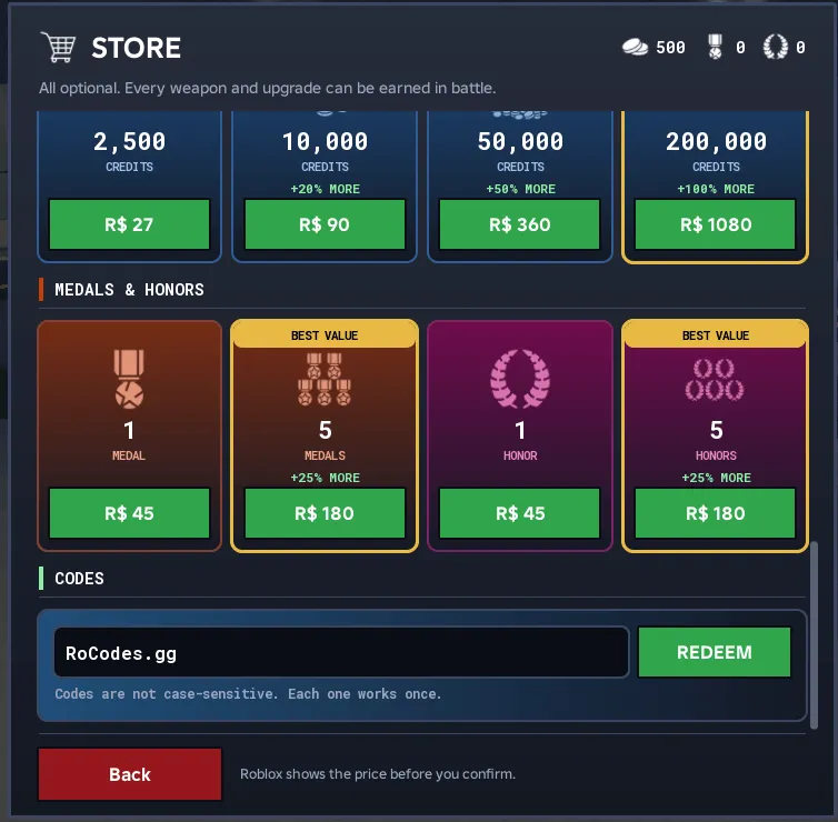 Roblox Zombie Air Force codes