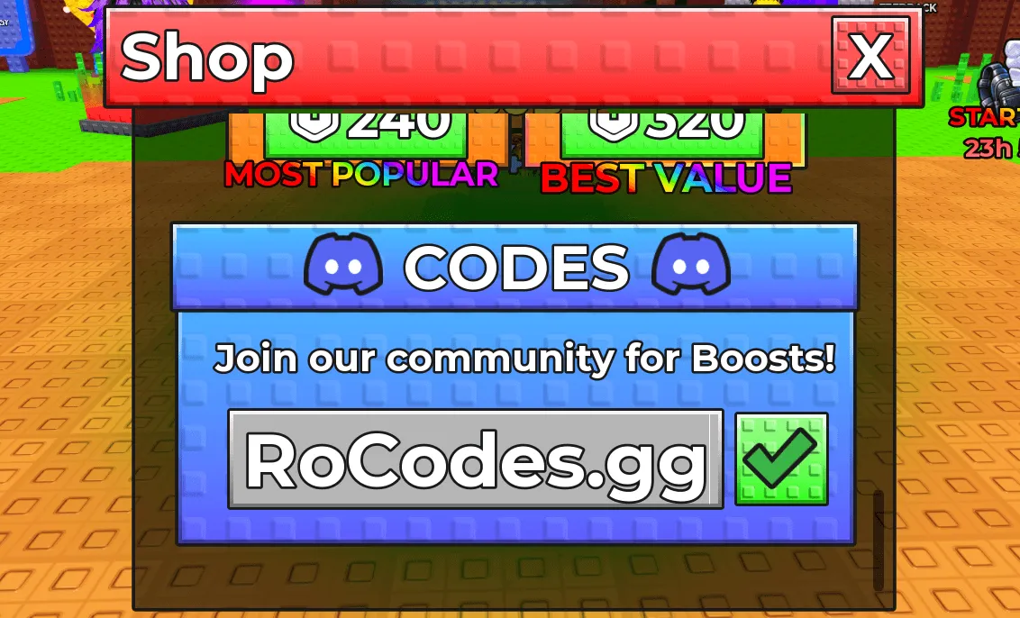 How to redeem a code inside +1 Mog Battle on Roblox