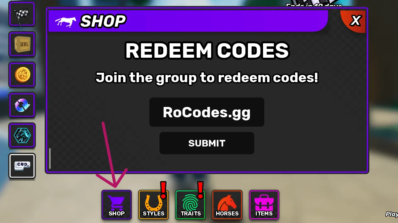Horse Racing Legends codes