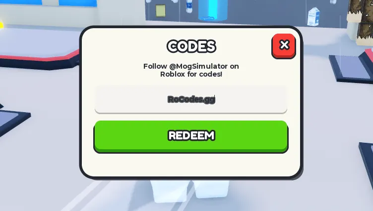 Roblox Mog or Die codes
