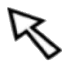 Roblox Old Cursor Crosshair Cursor Da hood Decal