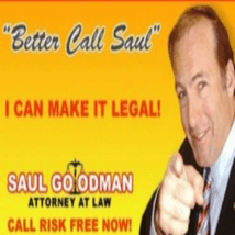 better call saul ad Decal