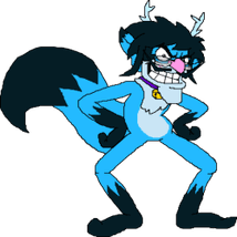 cursed furry Decal