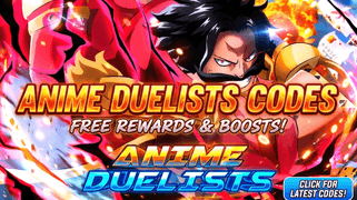 Anime Duelists Codes