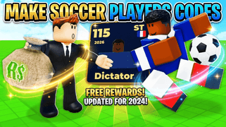 Make Soccer Players Codes