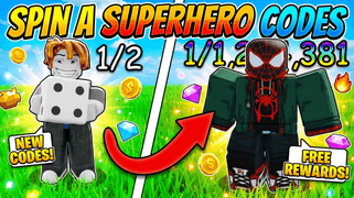 Spin a Superhero Codes