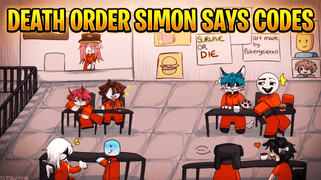 Death Order Simon Says Codes