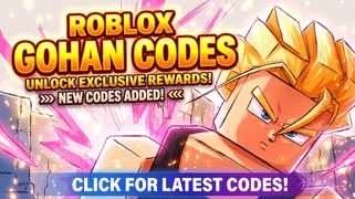 Roblox Gohan Codes