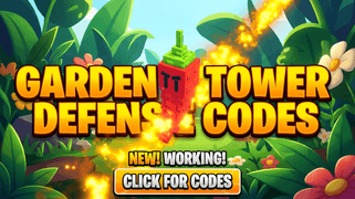 Garden Tower Defense Codes