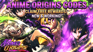 Anime Origins Codes