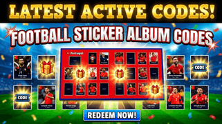 Football Sticker Album Codes