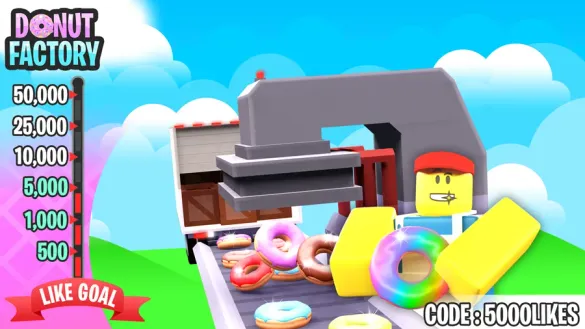 Donut Factory Tycoon Codes