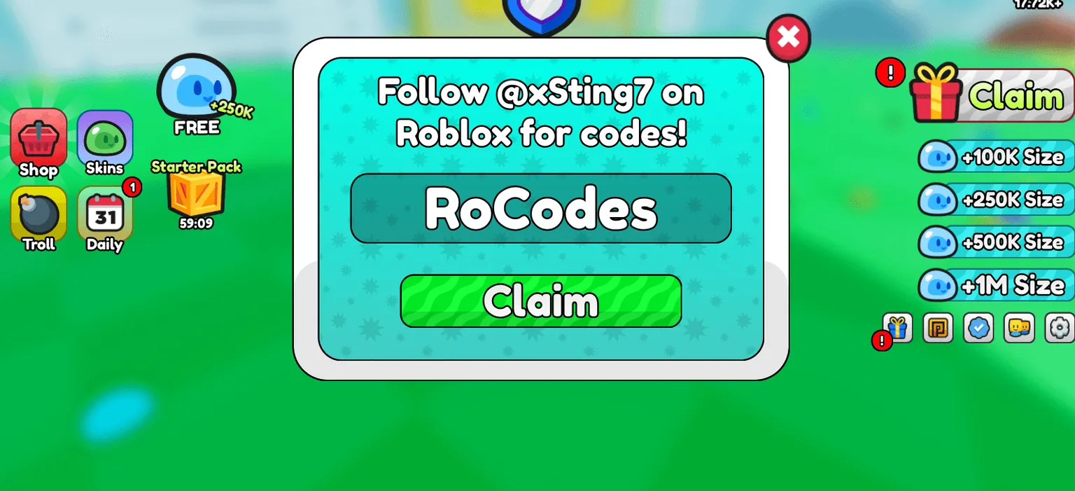 Be A Blob Codes | 1 Active Codes for June 2026 - RoCodes