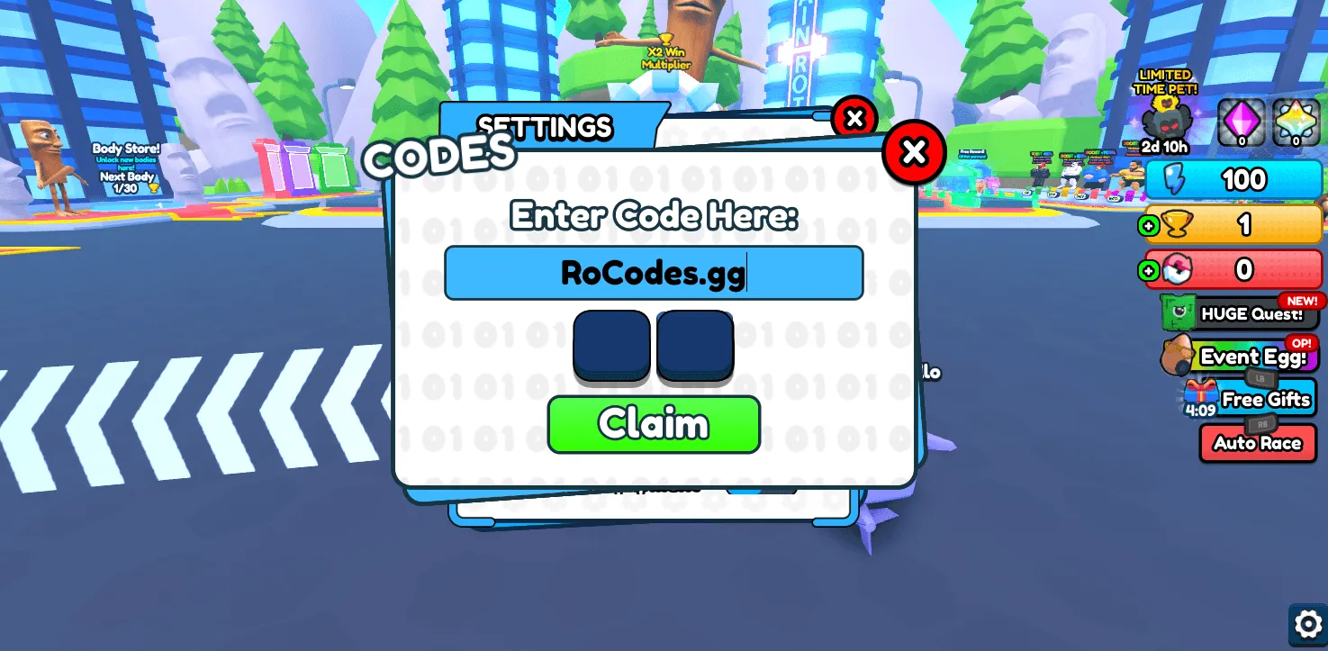 Brainrot Training Codes (July 2026) - RoCodes