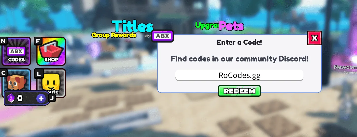 Clean the Golf Yard Codes October 2026 - RoCodes