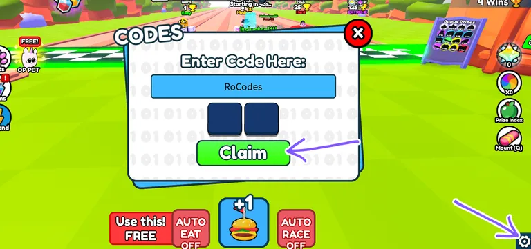 Fat Race Codes Redeem