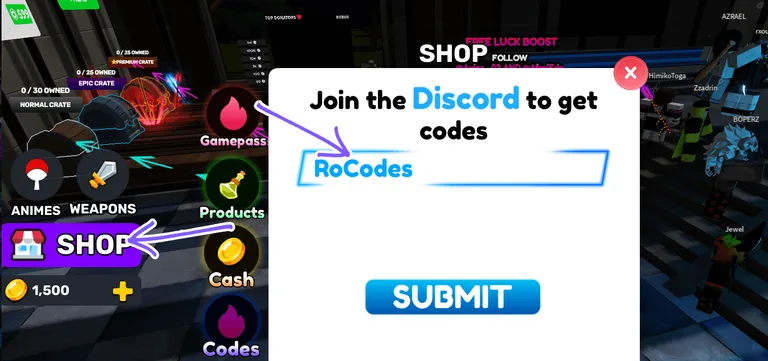 Better Anime Codes Redeem