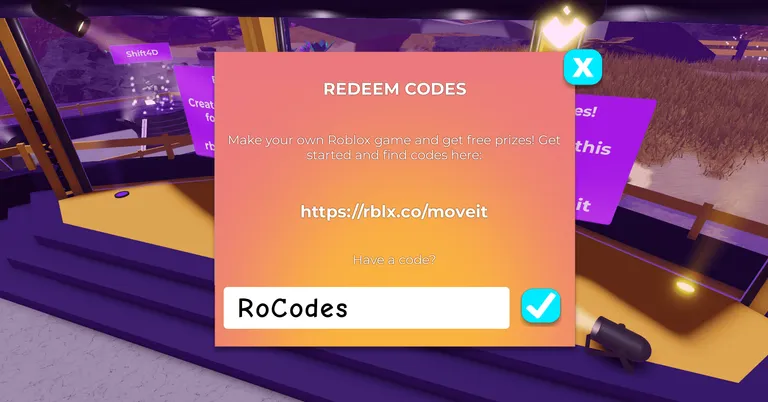 Roblox Island of Move promo codes
