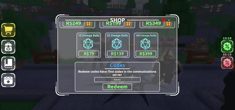 Trainer Battle RNG Codes Redeem Roblox