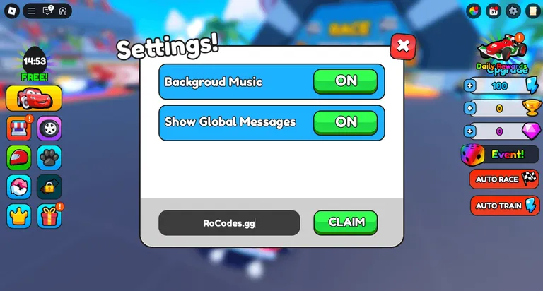 Roblox Nitro Training Codes