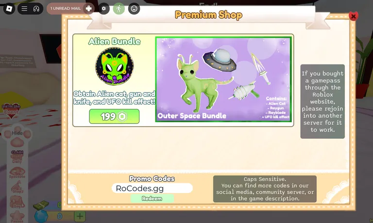 Roblox Murder Mittens Codes Redeem