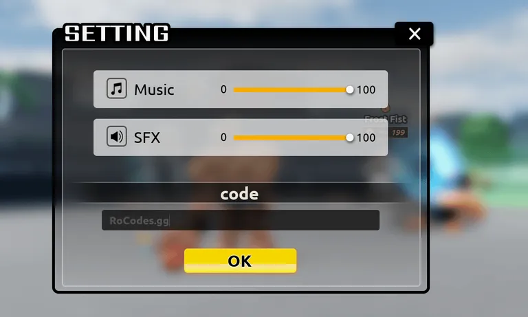 Train to Fight Codes