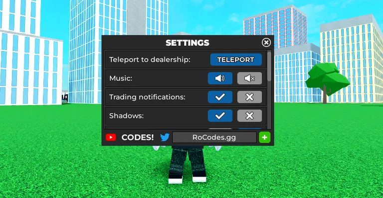 Car Dealership Tycoon Codes