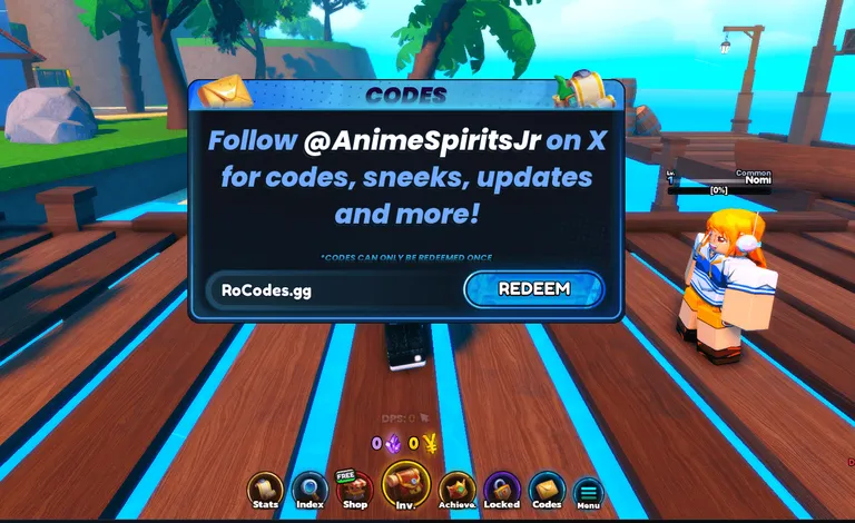 Roblox Anime Spirits Journey Codes