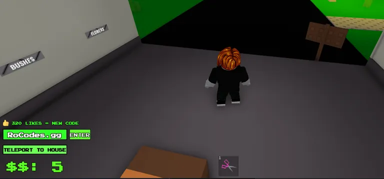 Roblox Yard Sale Simulator Codes section screenshot