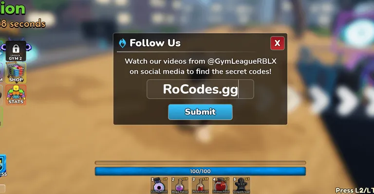 Gym League Codes