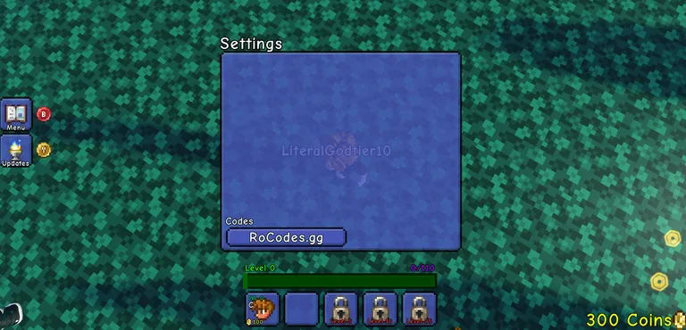 Terraria Tower Defense codes