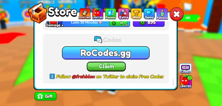 Shoot Race Simulator Codes