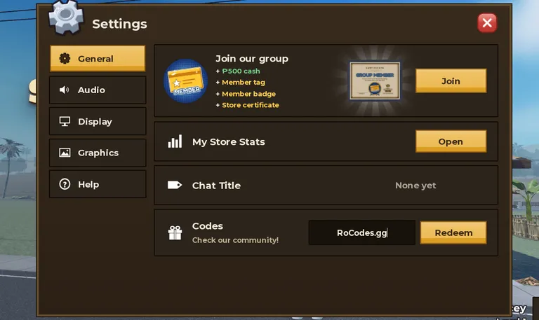Roblox Run a Sari-Sari Store