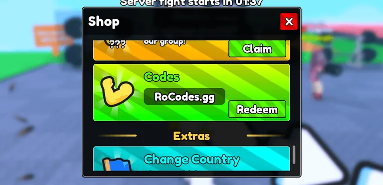 Roblox Country Battles codes