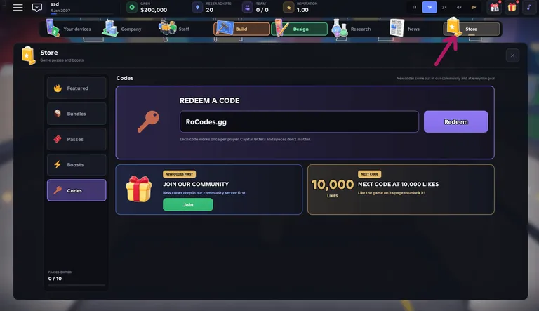 Roblox Build a Phone Empire codes