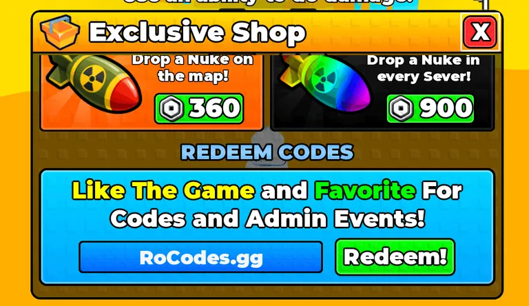 +1 Superpower Destruction codes